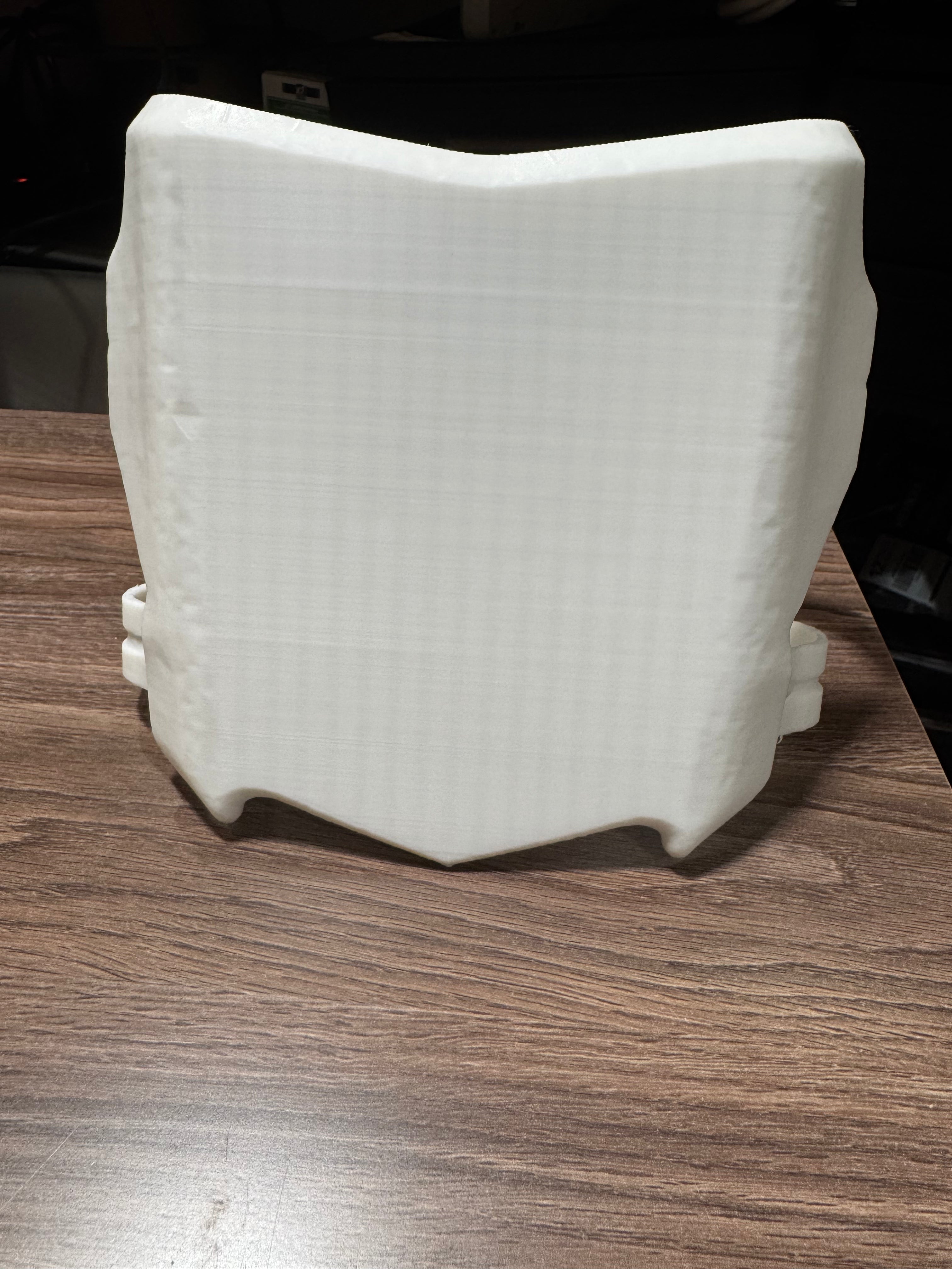 Moto cutz front number plate replica 3D printed